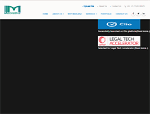 Tablet Screenshot of medilenz.com